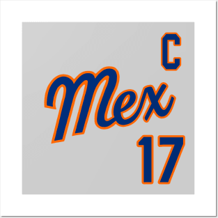 Keith Hernandez Mex Jersey Posters and Art